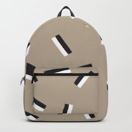 Taupe Chalk Lines | Beautiful Interior Design Backpack