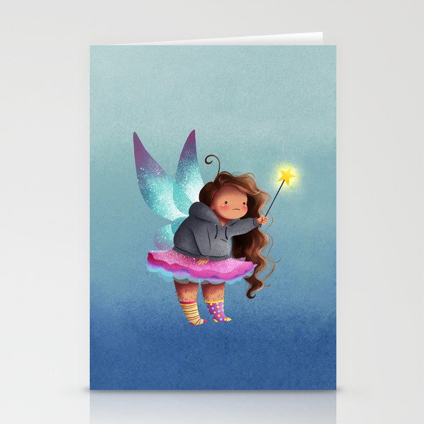 The lazy fairy Stationery Cards