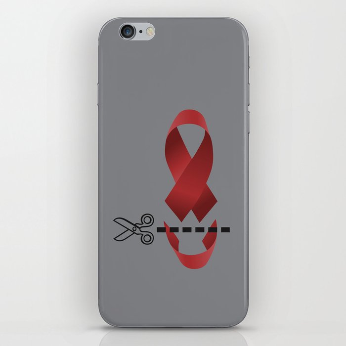 stop aids iPhone Skin