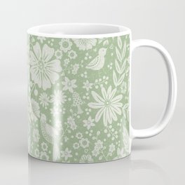 Forest-not rustic sage green Coffee Mug