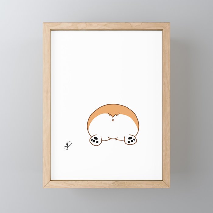 Wiggle Framed Mini Art Print