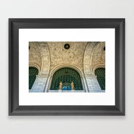 Grand Central Station - Washington DC Framed Art Print