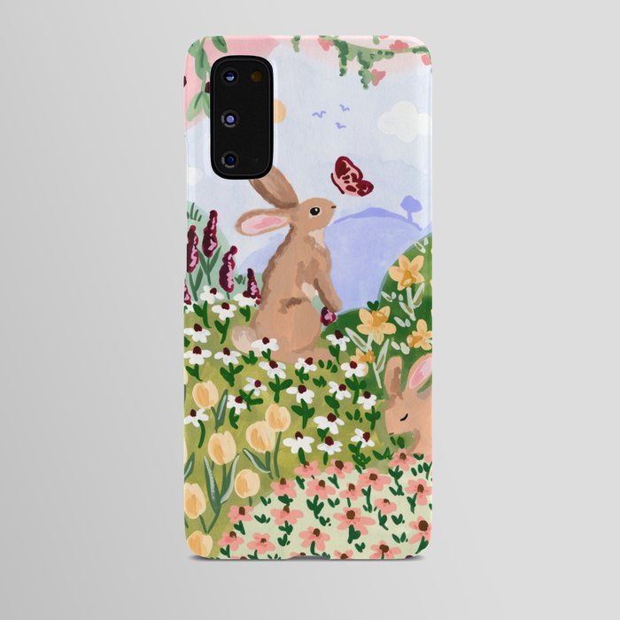 Spring Bunnies Android Case