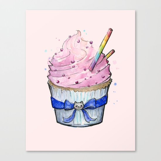 Cupcake Canvas Print