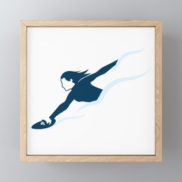 Bodysurfer for life Framed Mini Art Print