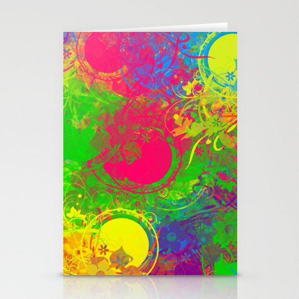 Paint Can Florals Stationery Cards