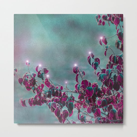 AUTUMN CANDLELIGHTS Metal Print