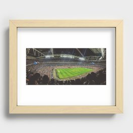 Soccer and Football 38 Recessed Framed Print