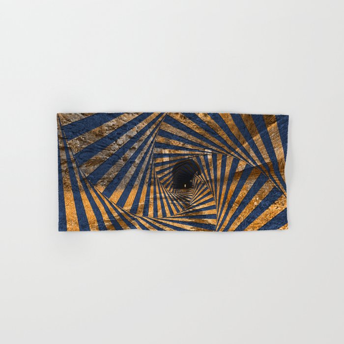 Paw Paw Tunnel - Spiral Psychedelia Hand & Bath Towel
