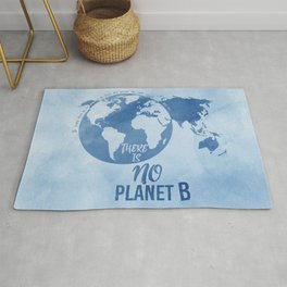 There Is No Planet B Rug