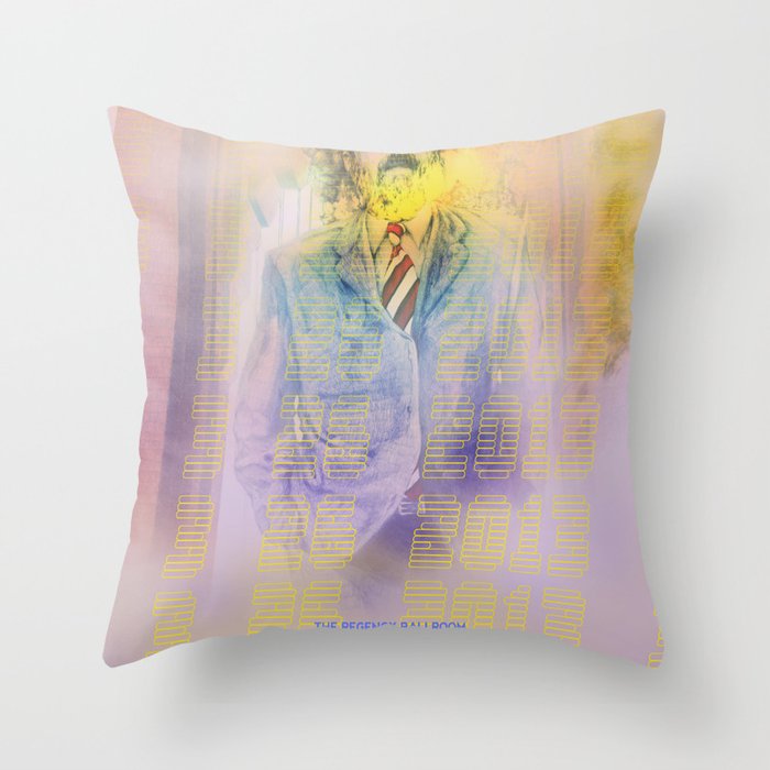 Clutch San Francisco Poster (Full Color) Throw Pillow