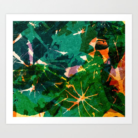 Calladium Remix I Art Print