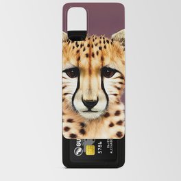 cheetah portrait  Android Card Case