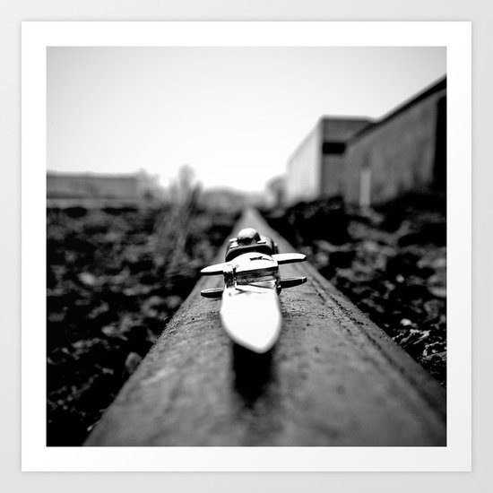 Switchblade beauty Art Print