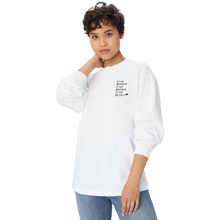 Brandon vs. Dylan: Beverly Hills 90210 Long Sleeve T Shirt by
