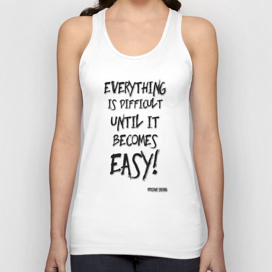 Easy Unisex Tank Top