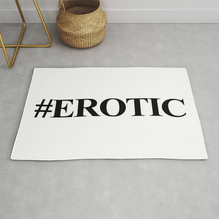 Hashtag Erotic Rug
