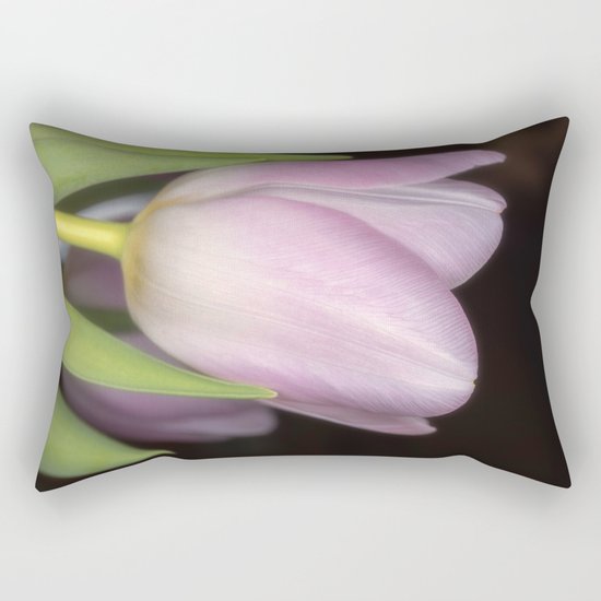 Pink tulip #3 Rectangular Pillow