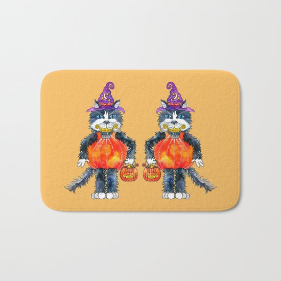Trick or Treat Bath Mat