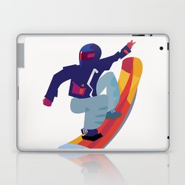 Snowboarding Laptop Skin