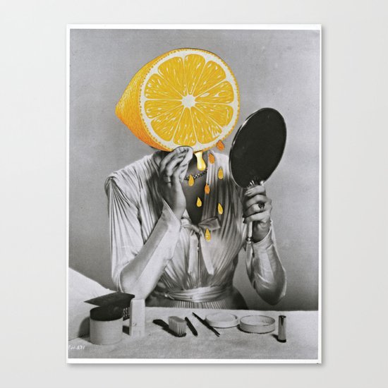 Dont Be A Lemon Canvas Print