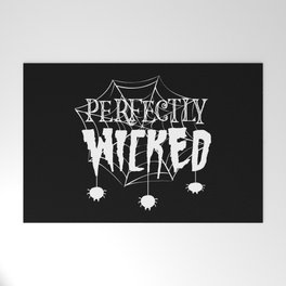 Perfectly Wicked Cool Halloween Welcome Mat