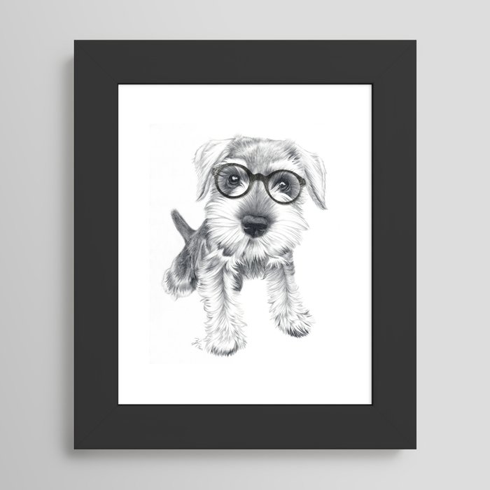 Society6 iPhone4/4S,5用 Schnozz by Beth Thompson Nerdy Schnozz Art Print by Beth Thompson | Society6