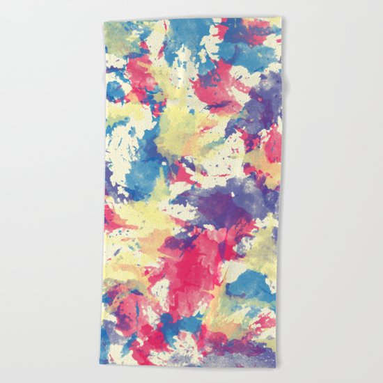 Abstract Painting Beach Towel