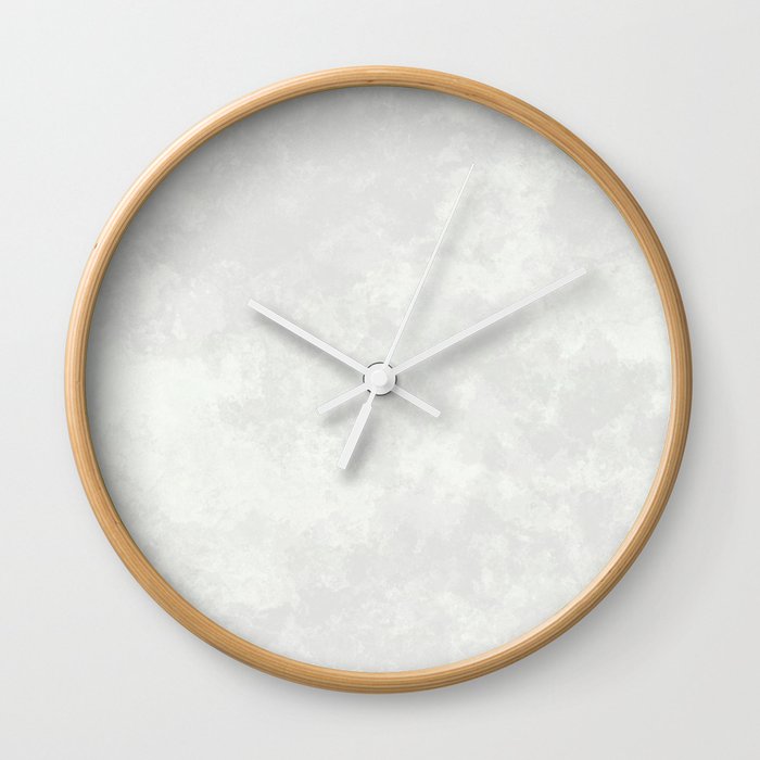 Soft Grey Wall Clock