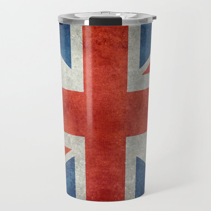 English Flag "Union Jack" bright retro 3:5 Scale Travel Mug