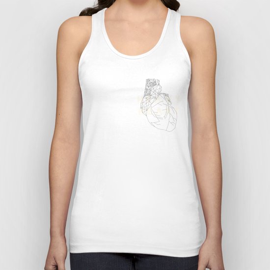 Heavy Heart Unisex Tank Top