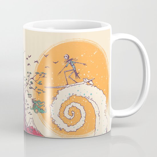 Surf Before Christmas Coffee Mug