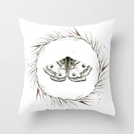 Queen of the Night I Throw Pillow