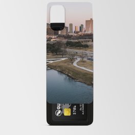 city skyline at dusk	 Android Card Case