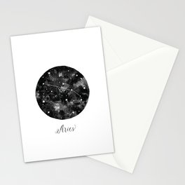 Aries Constellation Stationery Cards