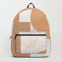 Rectangles meet, an extreme minimal approach Backpack | Verysimple, Onecolor, Noisy, Coolart, Trendyart, Abstract, Bohemian, Earth, Abstraction, Geometricshapes 