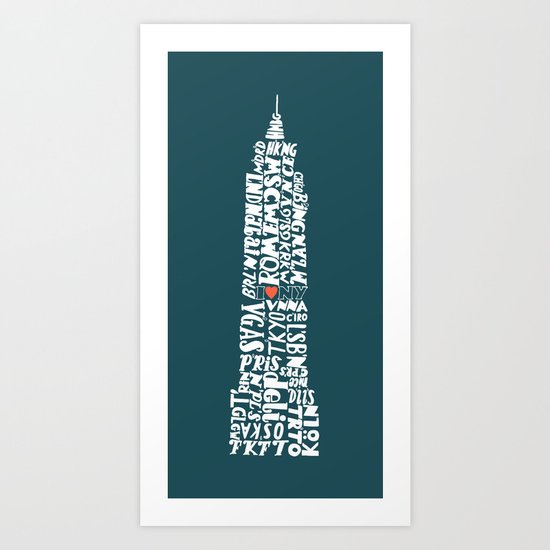 Empire State Art Print