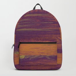 Wood Paneling Photo Purple Rustic Backpack