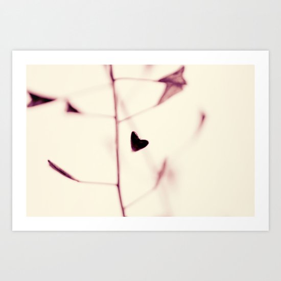 nature's little sweet hearts Art Print