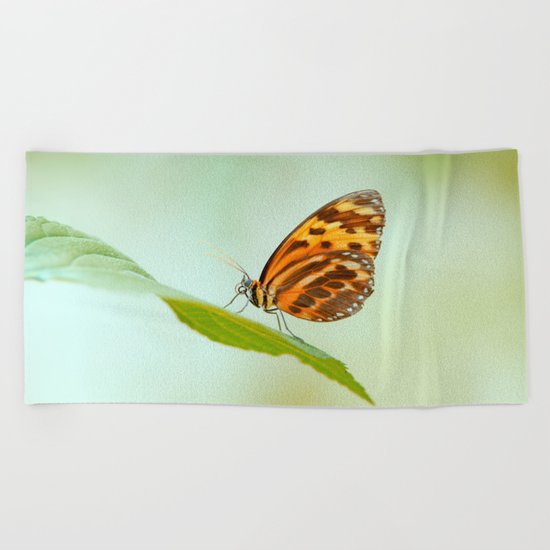 Butterfly Love Beach Towel