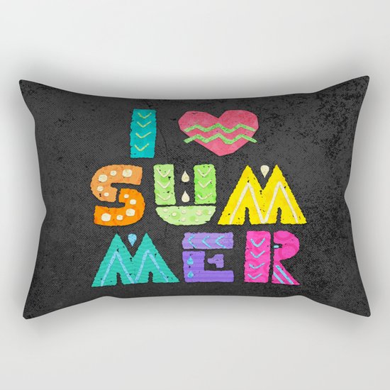 I love summer! Rectangular Pillow