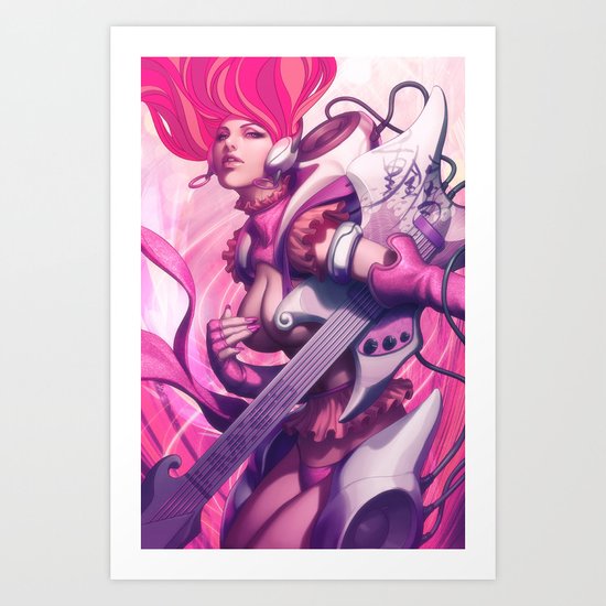 Pepper Heavy Metal Art Print