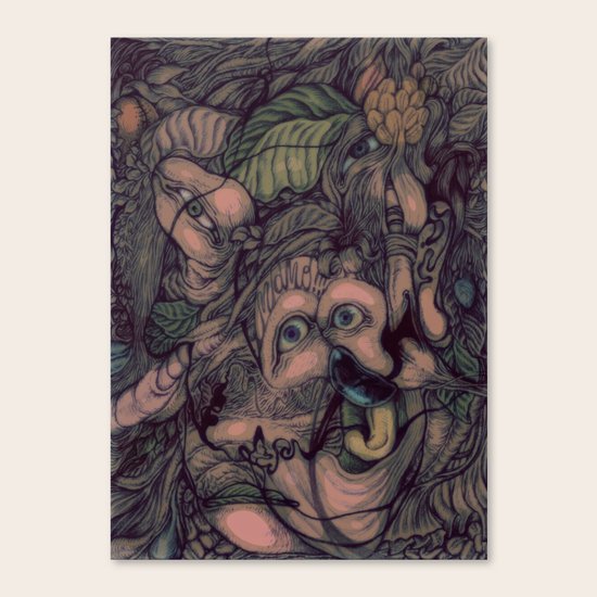 self portrait Canvas Print