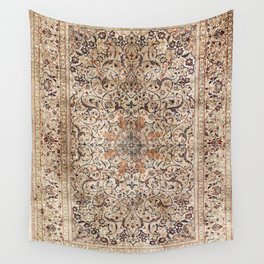 Silk Esfahan Persian Carpet Print Wall Tapestry