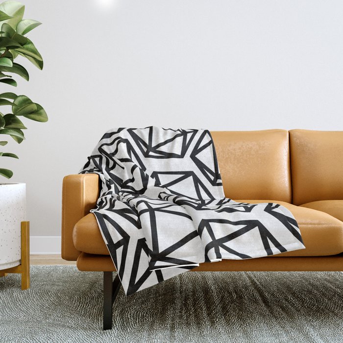 D20 Pattern Large Throw Blanket