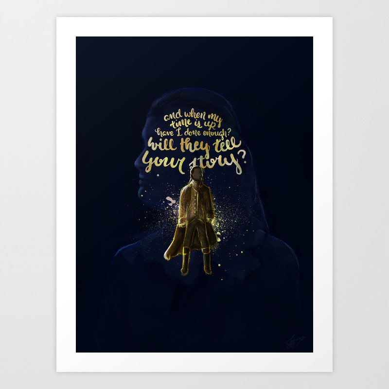 Who Tells Your Story Art Print By Jean Chloe Society6