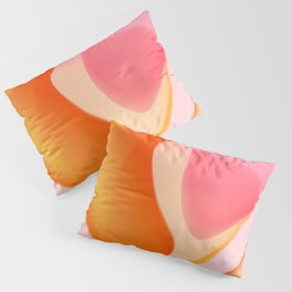 gradient shapes abstract Pillow Sham