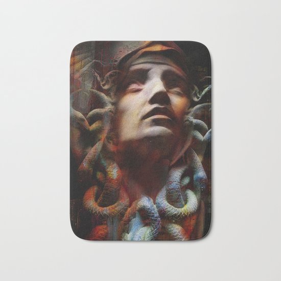 The last moments of Medusa Bath Mat
