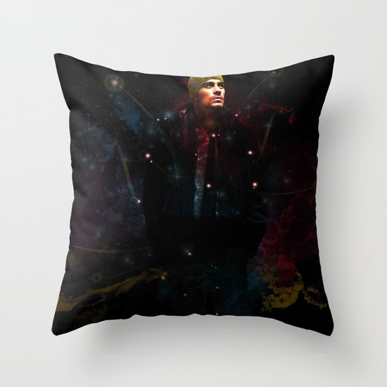 Into The Unknown. Throw Pillow
