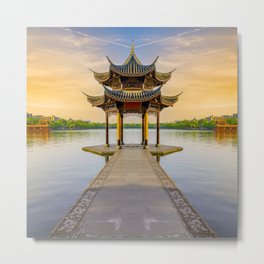 China Photography - Xi Lake In Hangzhou City Metal Print